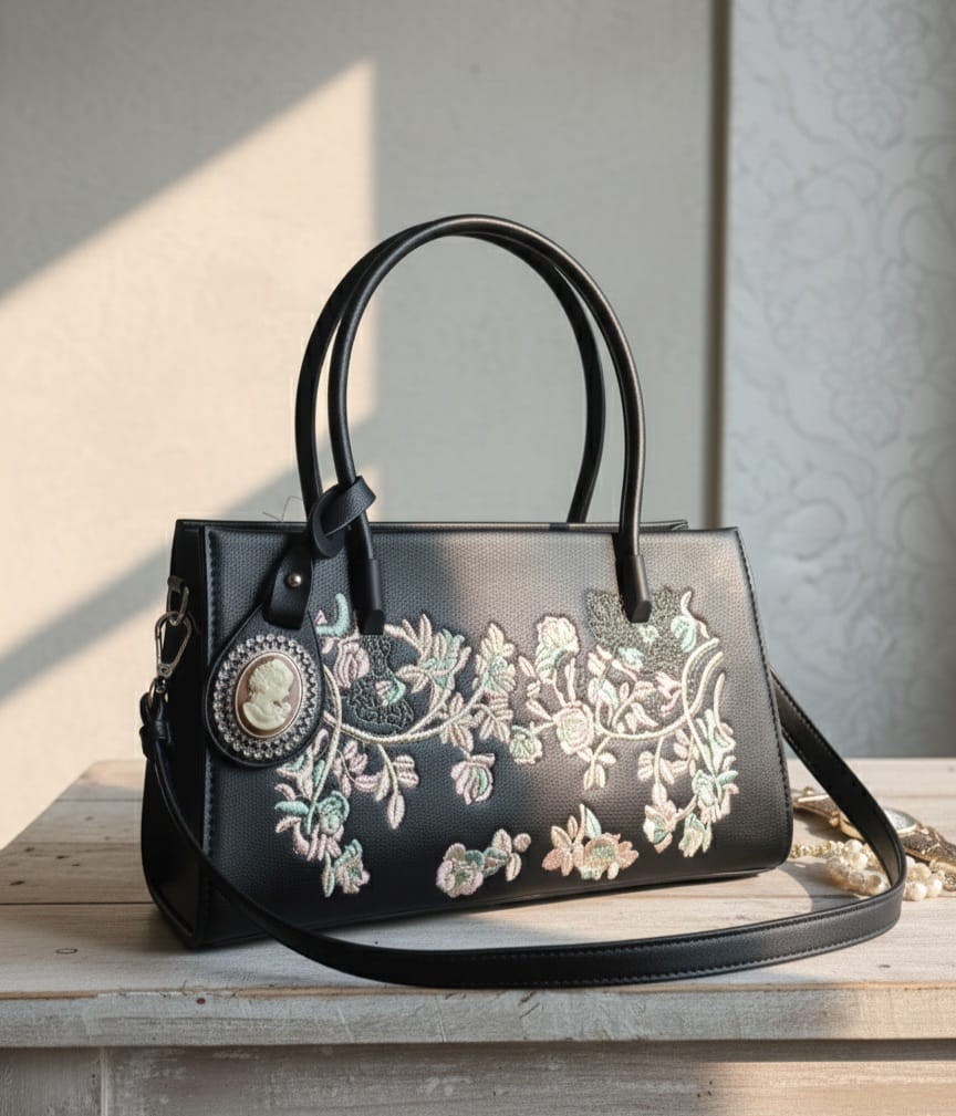 Midnight Velvet Tote